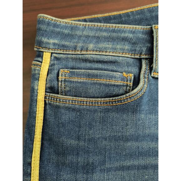 L'agence Margot Striped Skinny Jeans Women's Size 29 Hi Rise Neptune - Picture 3 of 15